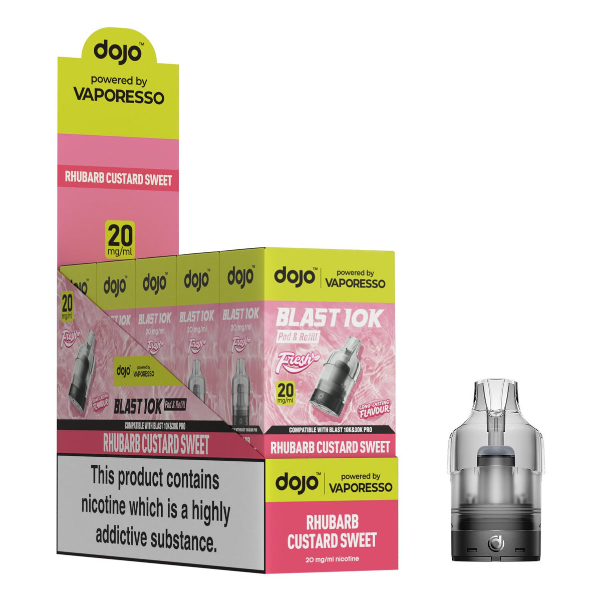 DOJO BLAST 10K Fresh Prefilled Pod (Powered by Vaporesso)