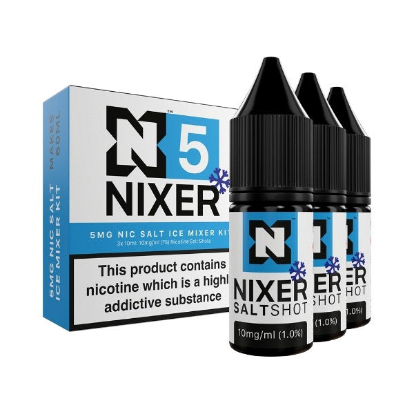 5mg Nixer Shot 10ml Nic Salts