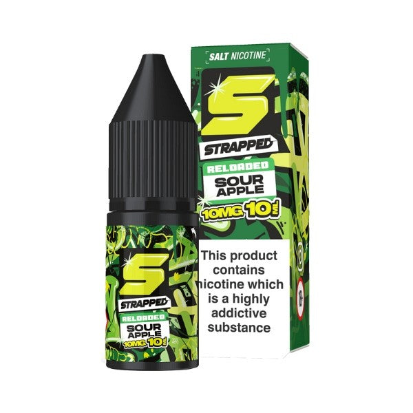 10mg Strapped Reloaded 10ml Nic Salts