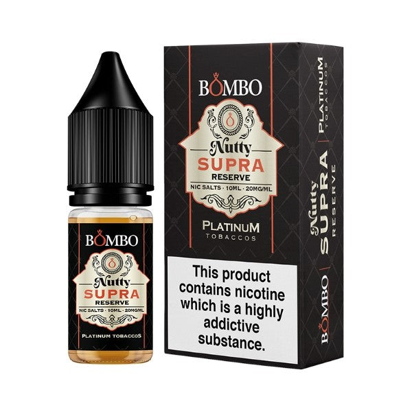 20mg Bombo Platinum Tobaccos 10ml Nic Salts