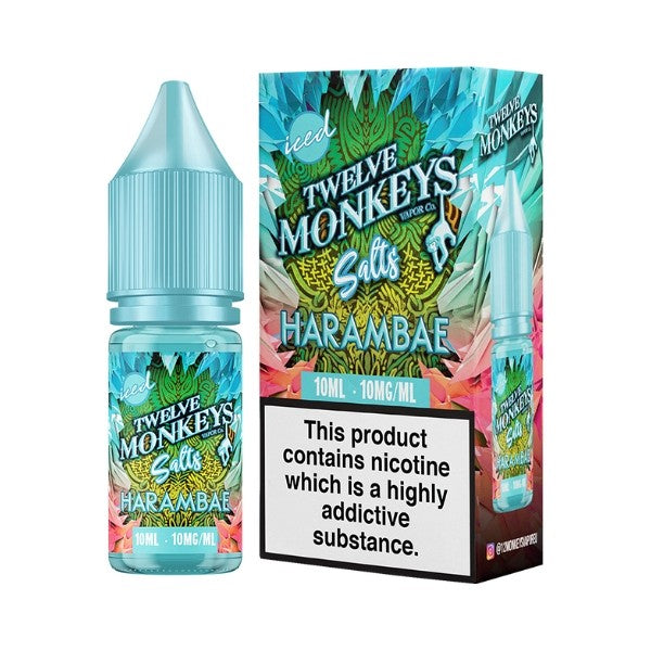 10mg Twelve Monkeys Ice Age 10ml Nic Salts