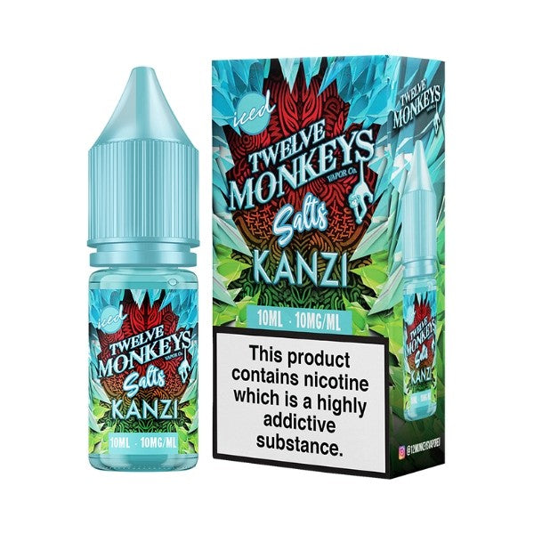 10mg Twelve Monkeys Ice Age 10ml Nic Salts