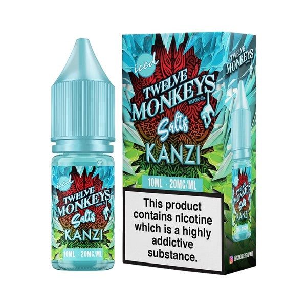 20mg Twelve Monkeys Ice Age 10ml Nic Salts