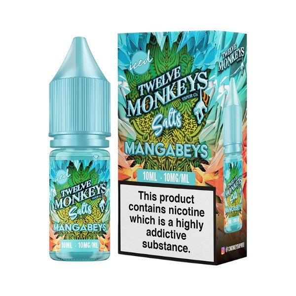 10mg Twelve Monkeys Ice Age 10ml Nic Salts