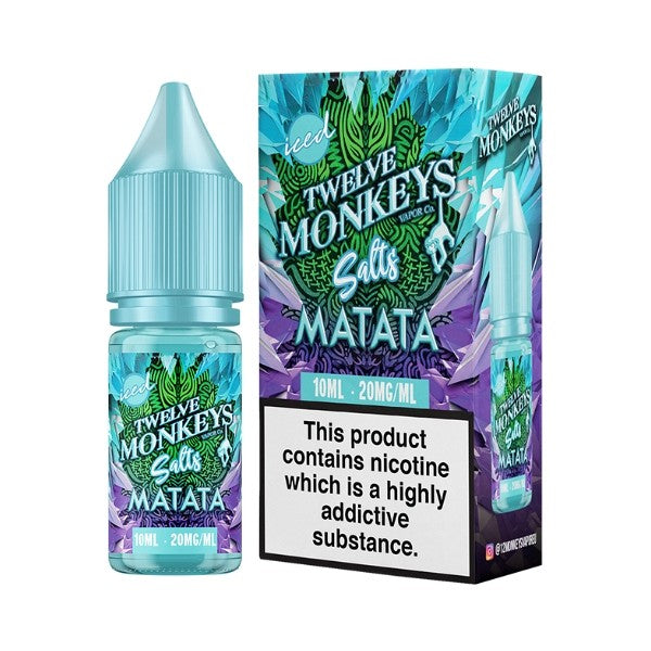 20mg Twelve Monkeys Ice Age 10ml Nic Salts
