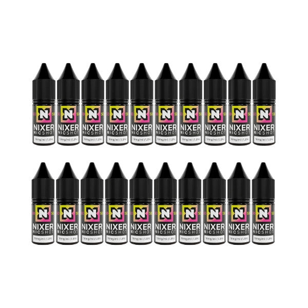18mg Nixer Shot 10ml Nic Salts