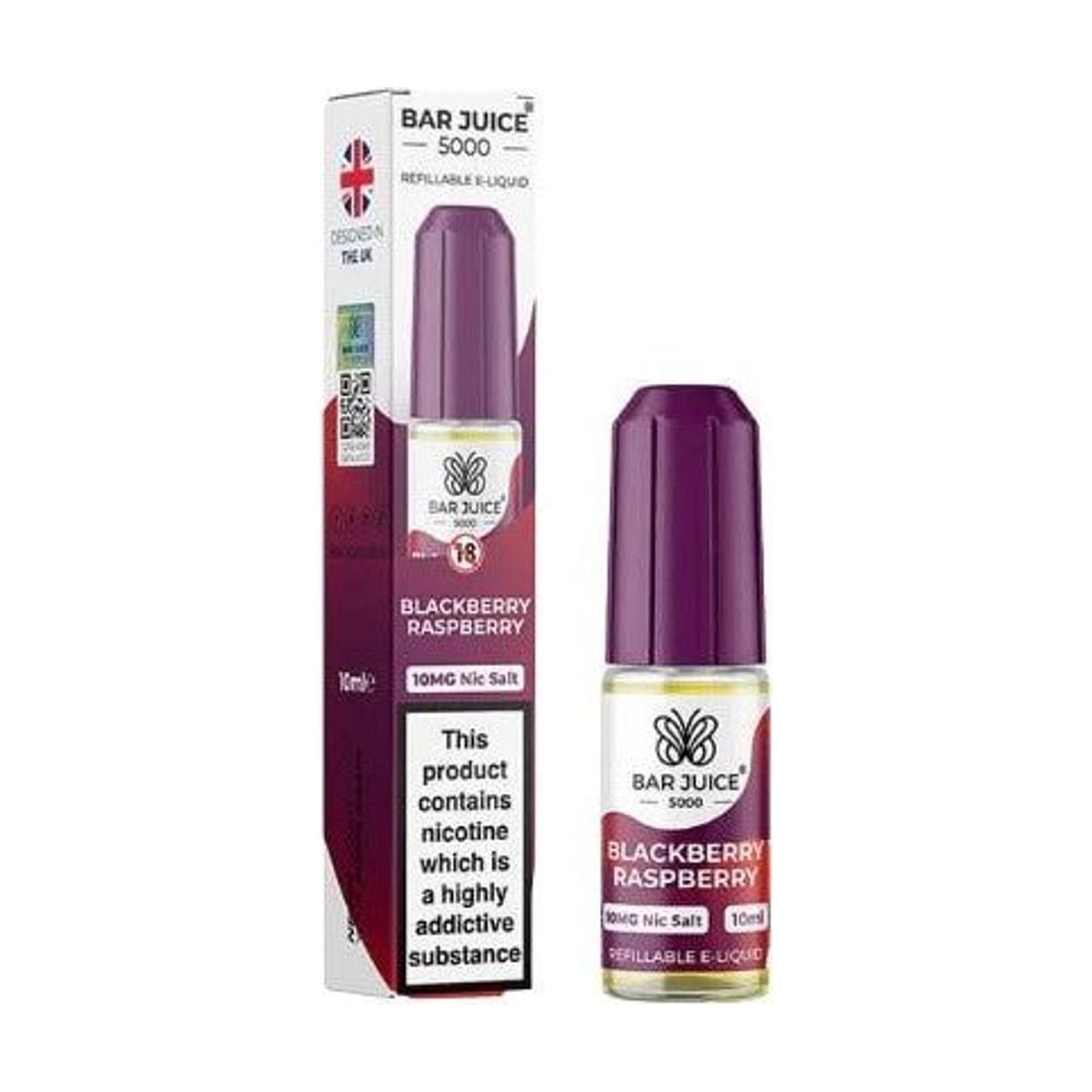 10mg Bar Juice 5000 Nic Salts 10ml (40VG/60PG)