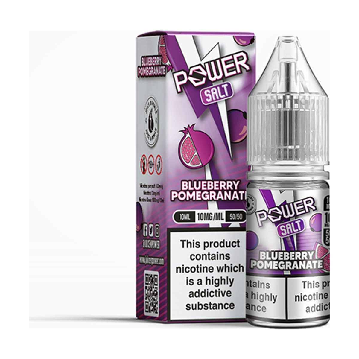 10mg Juice N Power Power Salts 10ml (50VG/50PG)
