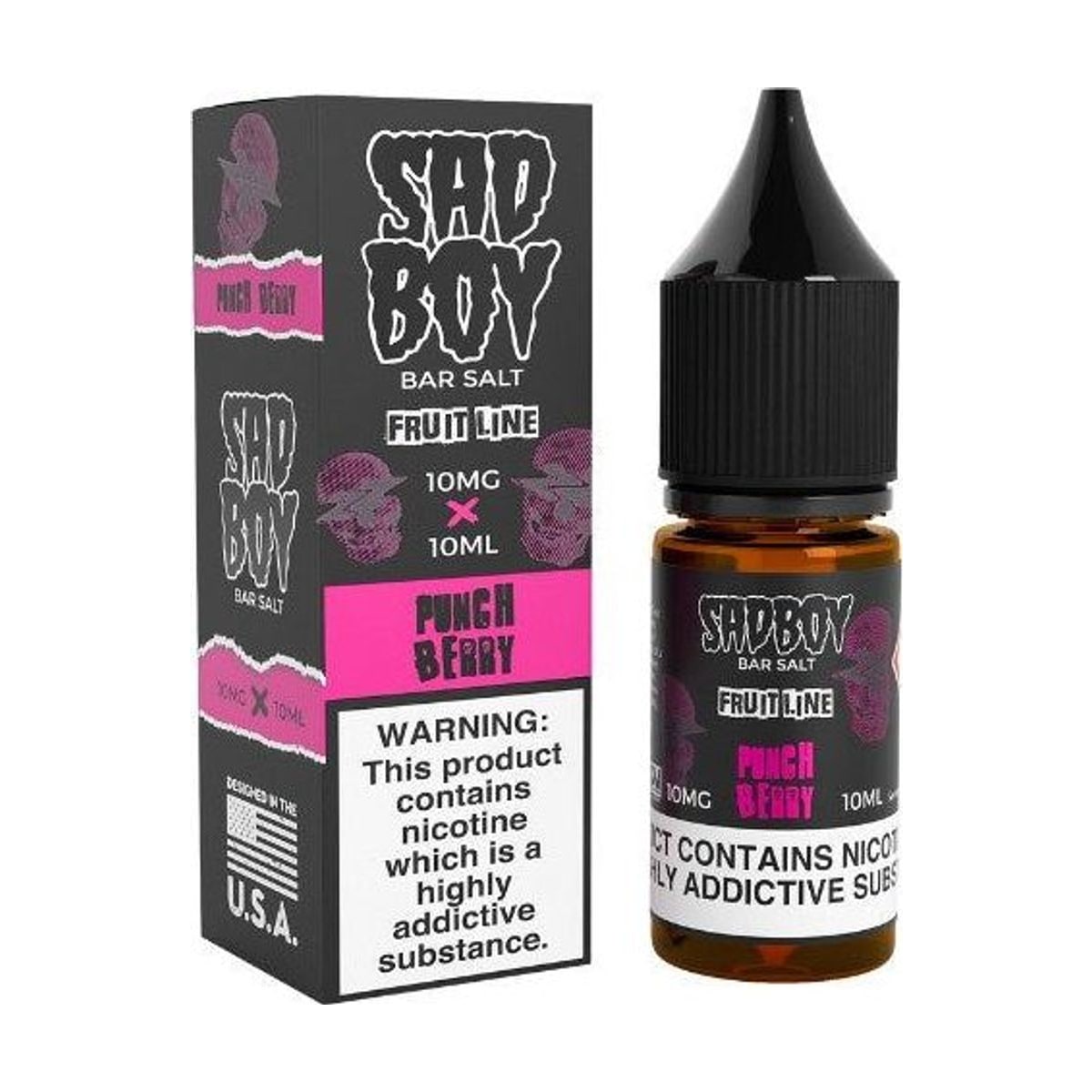 10mg Sadboy V2 10ml Nic Salts