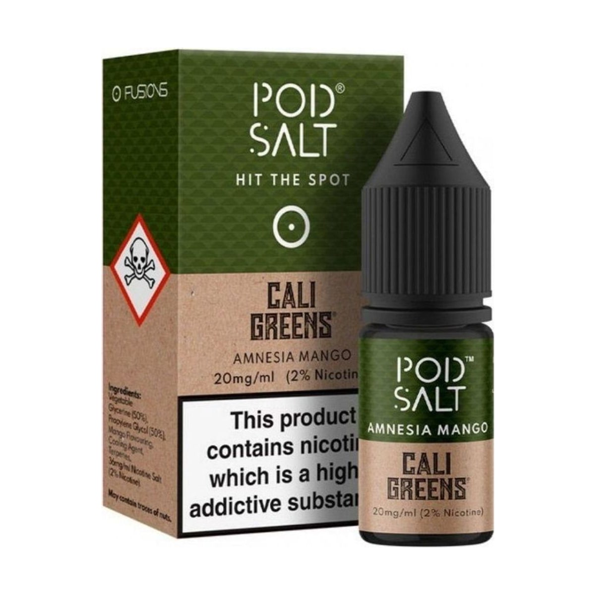 11mg Pod Salt Fusion 10ml Nic Salts