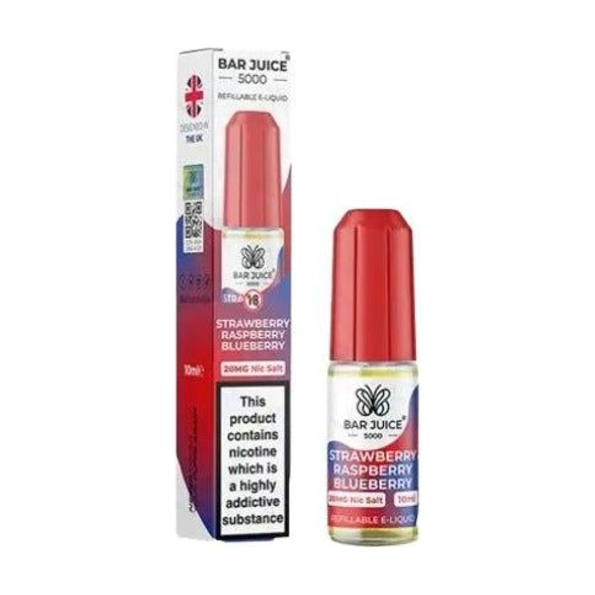 20mg Bar Juice 5000 Nic Salts 10ml (40VG/60PG)