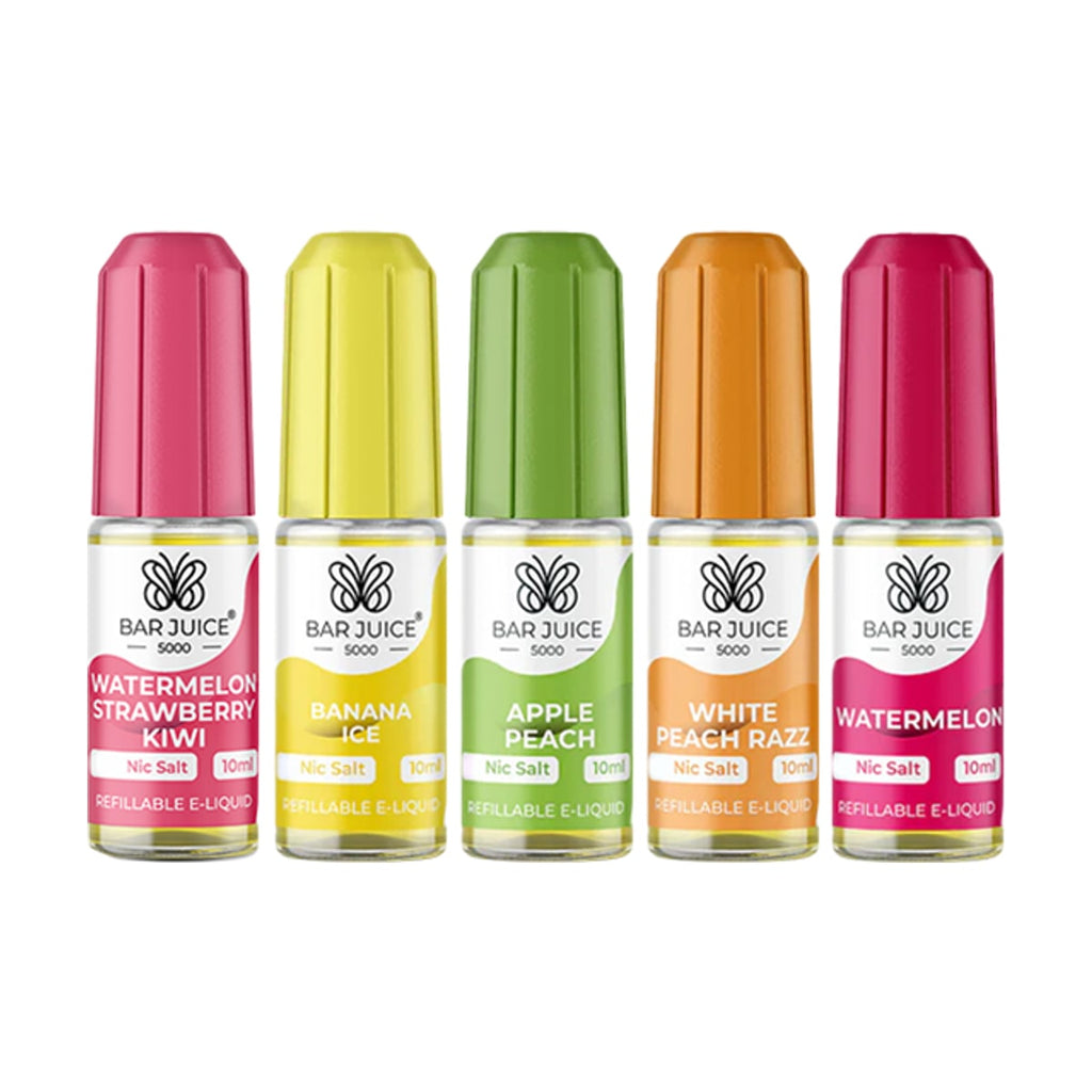 20mg Bar Juice 5000 Nic Salts 10ml (40VG/60PG)
