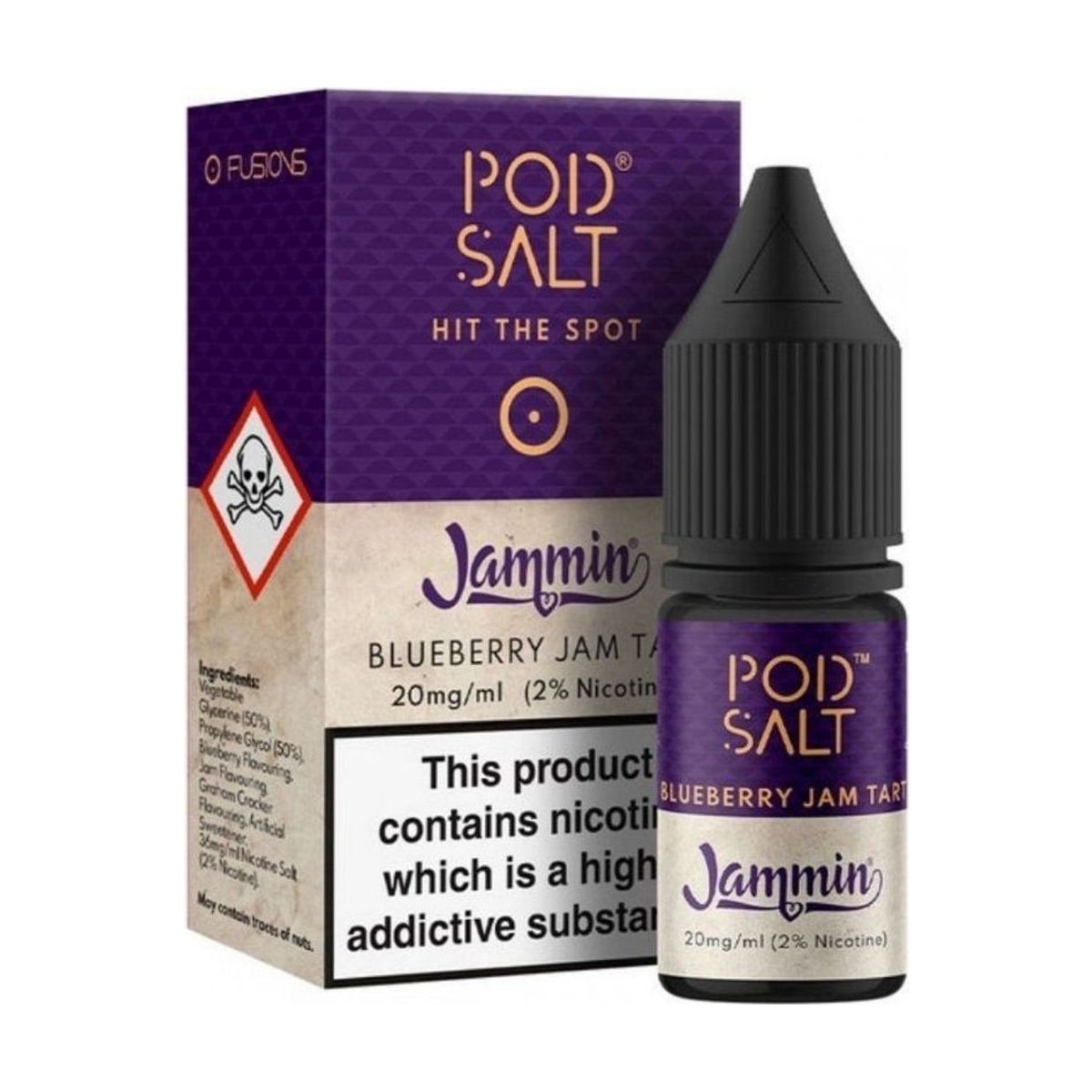 20mg Pod Salt Fusion 10ml Nic Salts
