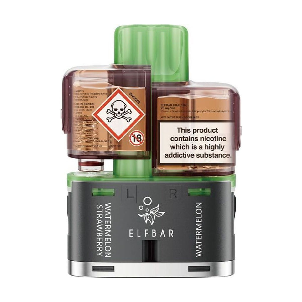 Elf Bar Dual 10K Pod &amp; Refill - Watermelon Edition