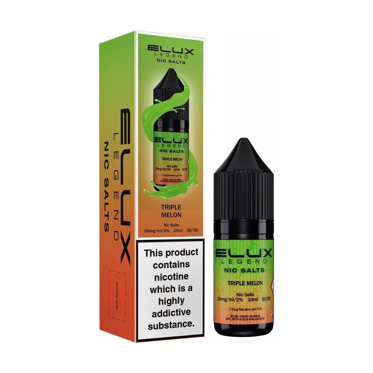 Elux - Nic Salt - Triple Melon