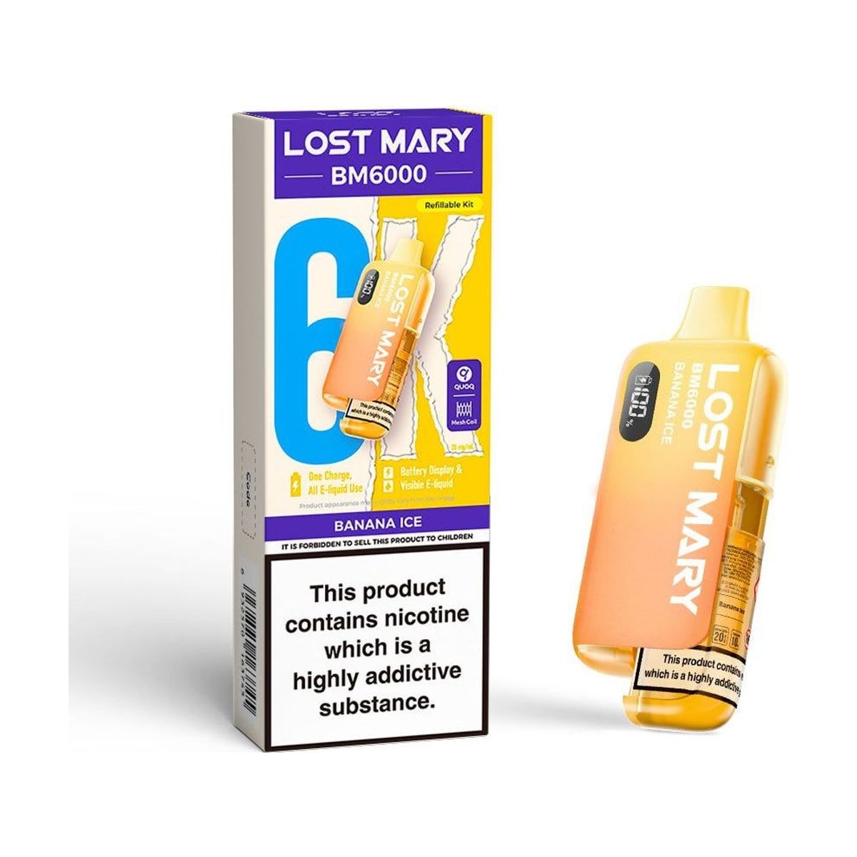 Lost Mary BM6000 Pre Filled Pod Kit