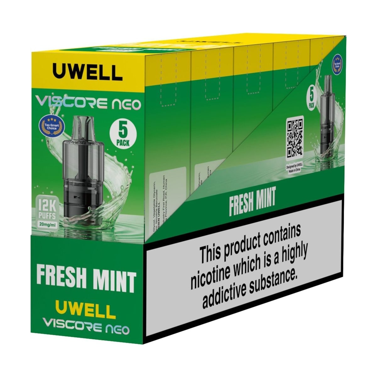 Uwell Viscore Neo Prefilled Pod and Refill 12K